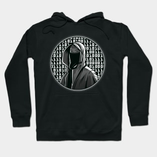 Hacker with Hoodie and Mask | Hacker Design Hoodie